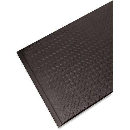 MILLENNIUM MAT CO Soft Step Anti-Fatigue Flr Mat, Black, Vinyl Foam MLL24020301DIAM